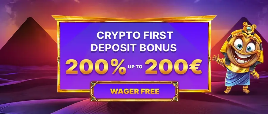 Profitez d'un bonus de 200% jusqu'à 200€ sans wager sur Horus Casino.