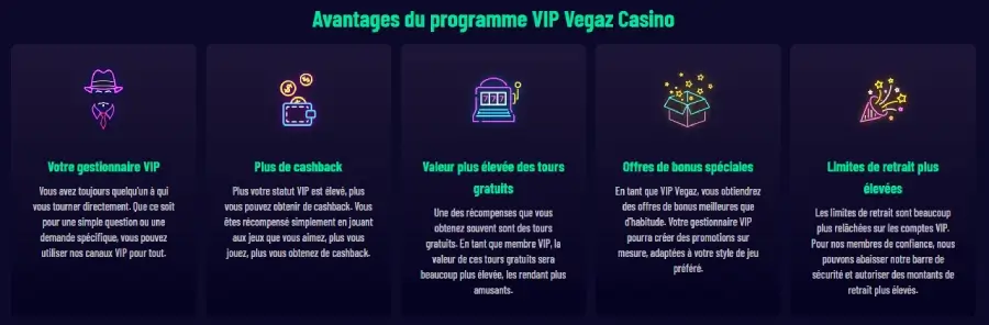 Intégrez le programme VIP pour profiter de ses avantages