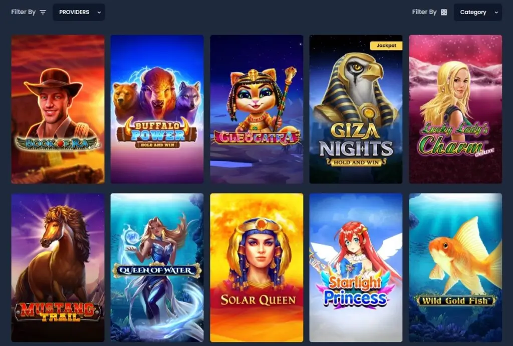 Découvrez plus de 6500 slots gaming sur Kryptosino