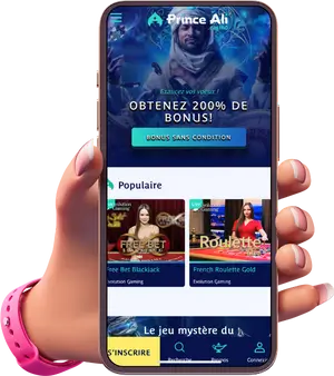 Jouez à vos jeux de Casino préférés sur ordinateur et mobile sur princeali