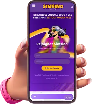 Profitez de l'expérience Simsinos sur mobile
